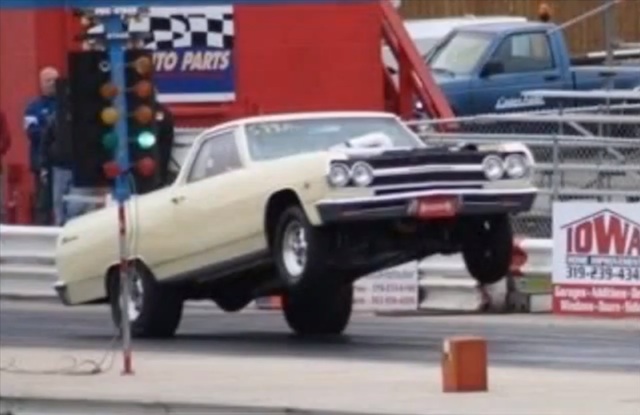 Video: Wayne Fritchie's ProCharged El Camino In Action At The Drags