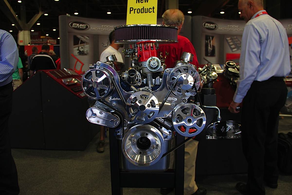 SEMA 2012: Eddie Motorsports Sports New Billet And Dress
