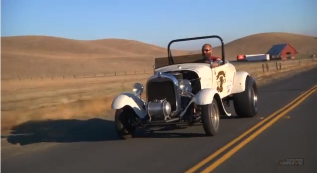 Video: '29 Ford Model A Dragster Redefining "Drag Car" on Big Muscle