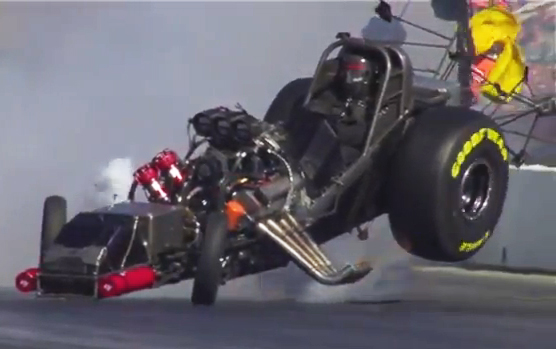 Video: Watch Todd Lesenko’s Funny Car Explosion In Slow-Mo