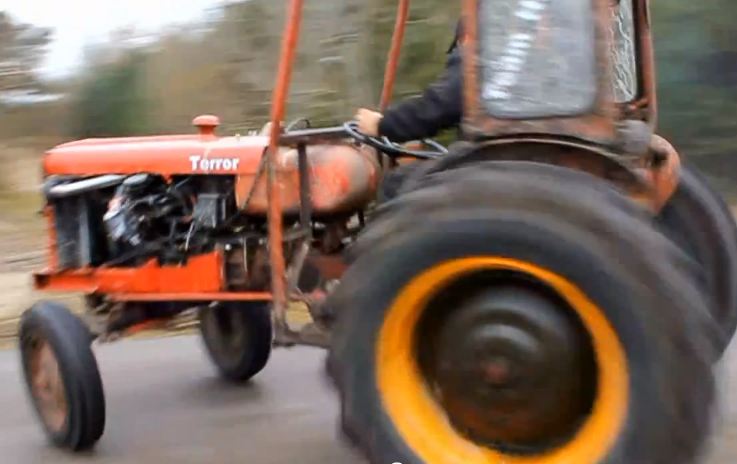 Video: A Terrifyingly Fast Tractor From Sweden   