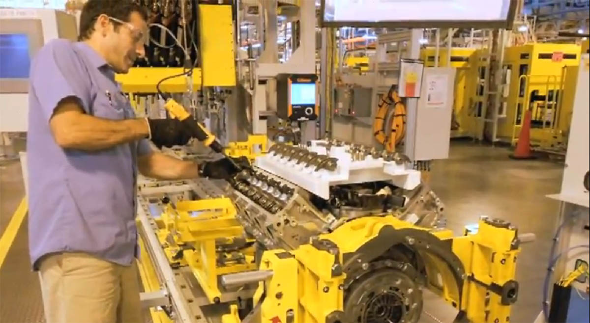 Video: Building The Power For The New Corvette