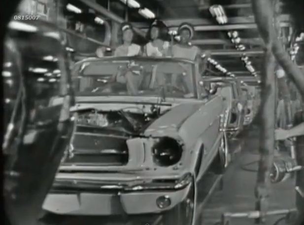 Video: Shooting A Music Video On The ‘65 Mustang Assembly Line
