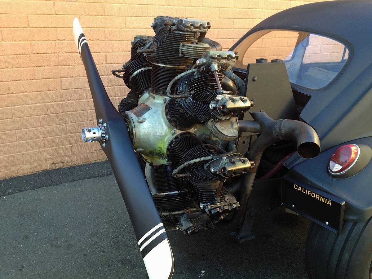 Radial-engine, Prop-driven VW Headed to Bonneville