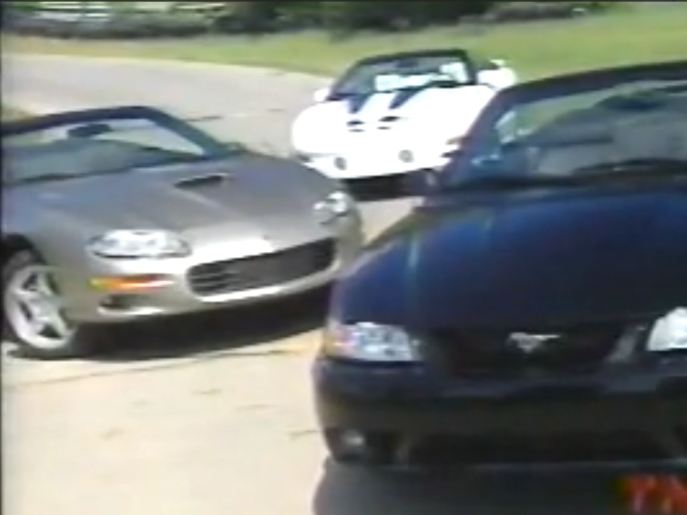 Video Flashback: 1999 Comparison of Camaro SS, Trans Am, and Cobra