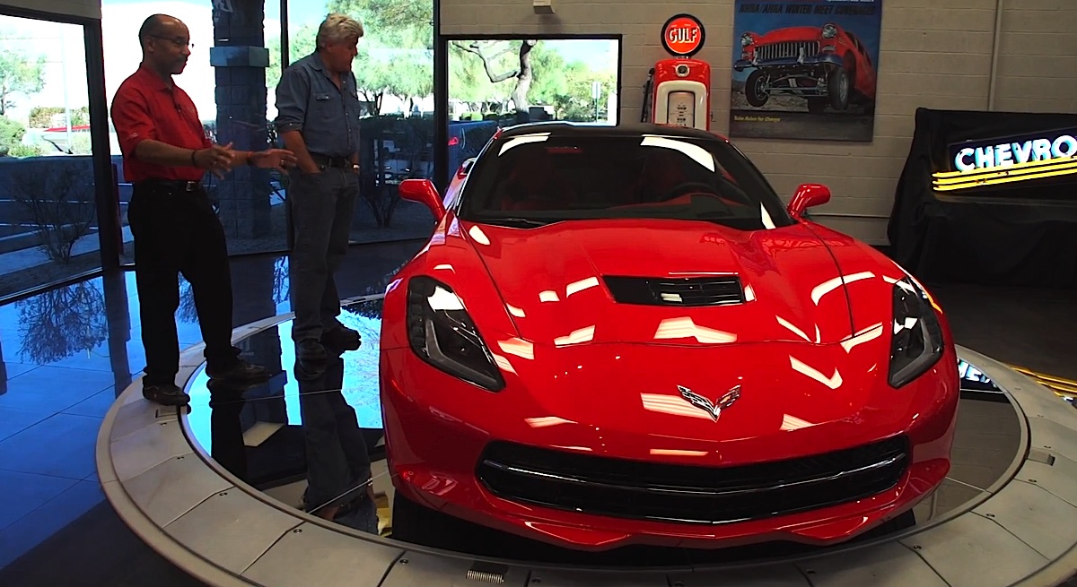 Video: Jay Leno Reviews The Corvette Stingray