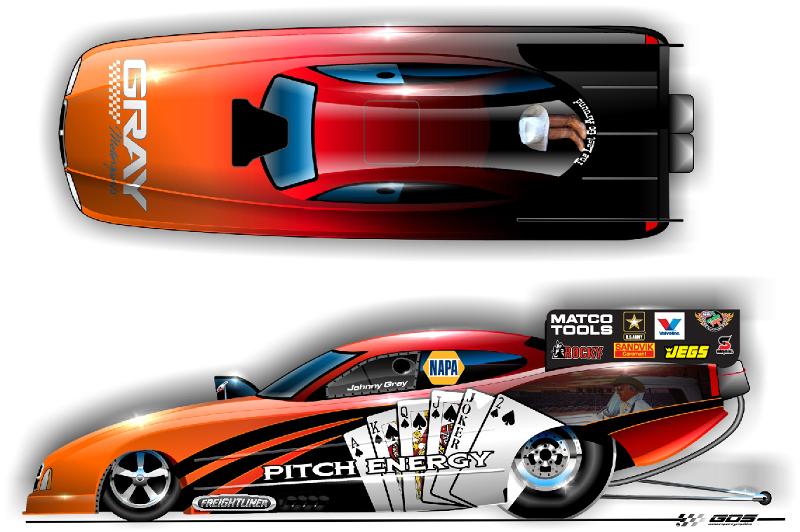 Johnny Gray To Drive Pitch Energy Dodge In His Final Full Season