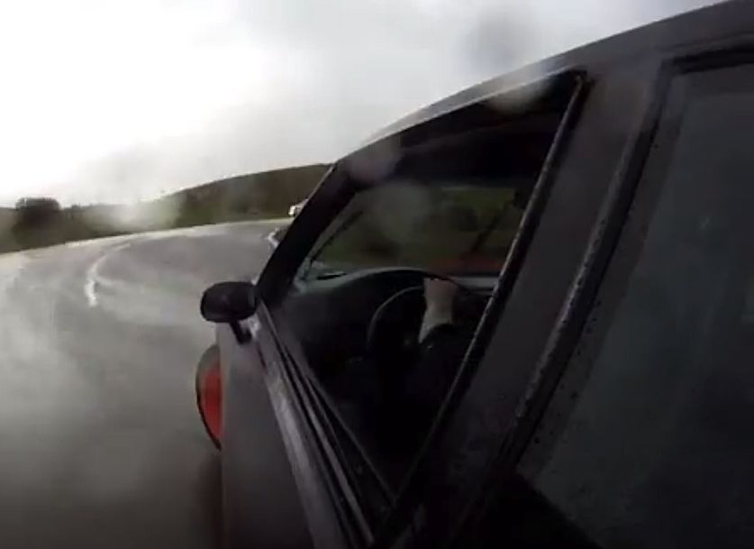 Video: LS-Swapped Monte Carlo SS Drifting Through The Rain