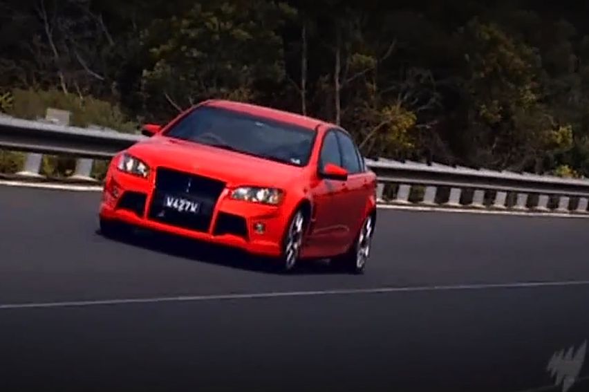 Video Flashback: Top Gear Australia Tests The Holden HSV W427