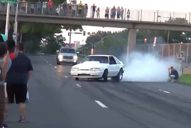 Video: After-Show Burnout Fest And Close Calls