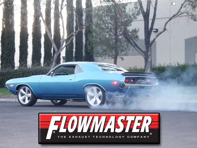 Video: Classic Flowmaster Muffler Sound Test On A Musclecar