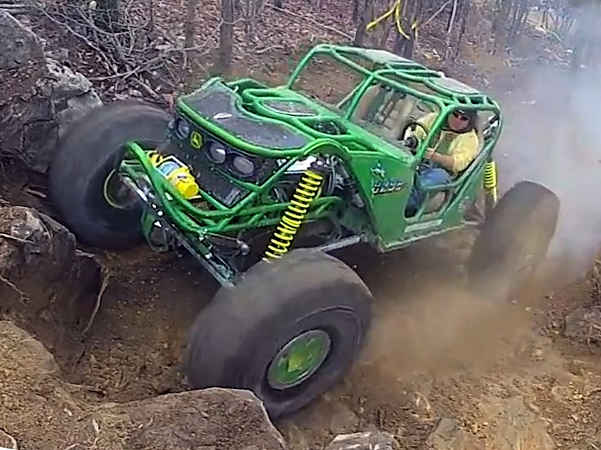 Video: Home-Built Rock Crawler Stretches Big-Inch Small-Block