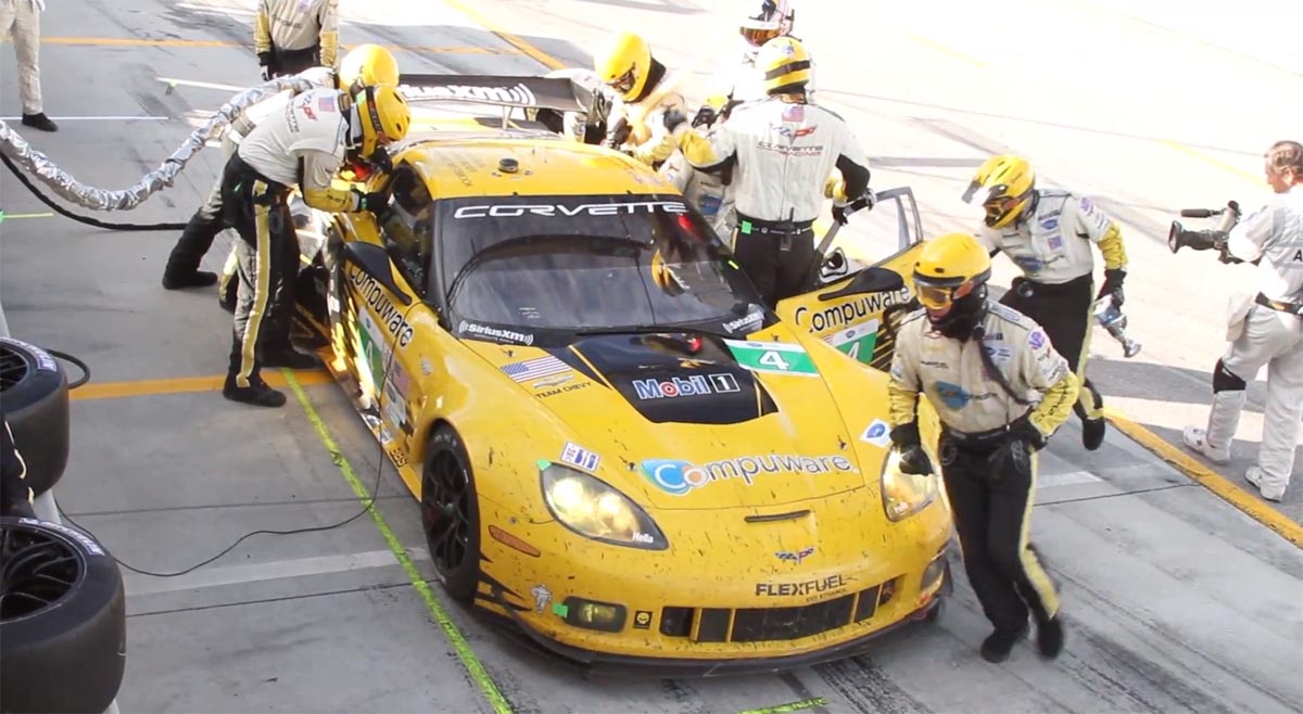 Video: Team Chevy Corvette Racing - Flat Out - 2012 Petit Le Mans