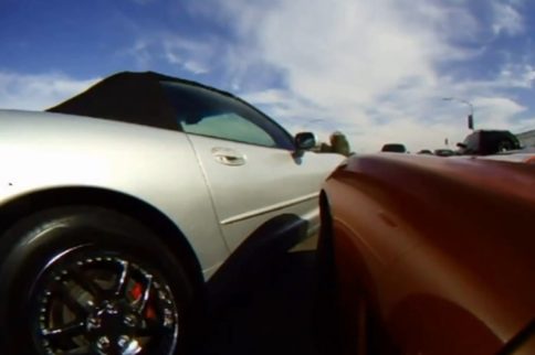Video: Unbelievably Close-Call As Two Vettes Nearly Crash