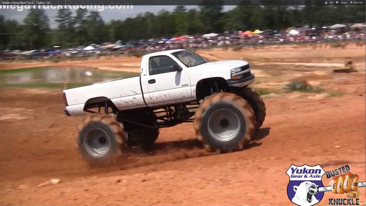 Video: Blown Chevy Mud Truck Romps Through Bogs