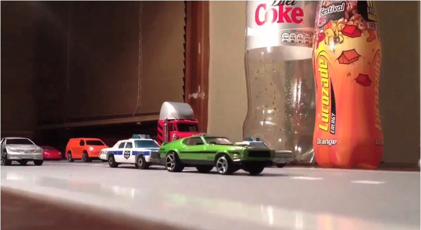 Impressive Car Chase Scene Takes Toy Cars to a Whole New Level