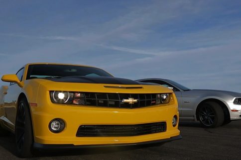 Video: The Camaro vs. Mustang Battle Continues
