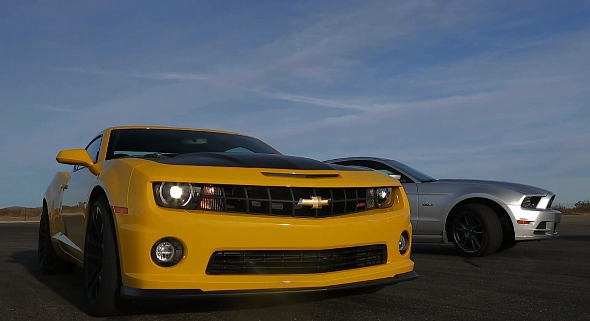 Video: The Camaro vs. Mustang Battle Continues