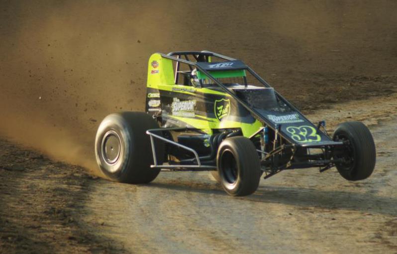 Video: Chase Stockon Shows How Difficult Non-Wing Sprint Cars Can Be