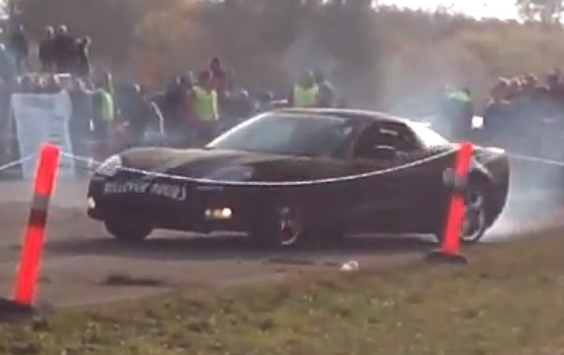 Video: Corvette C6 Hooning In Europe