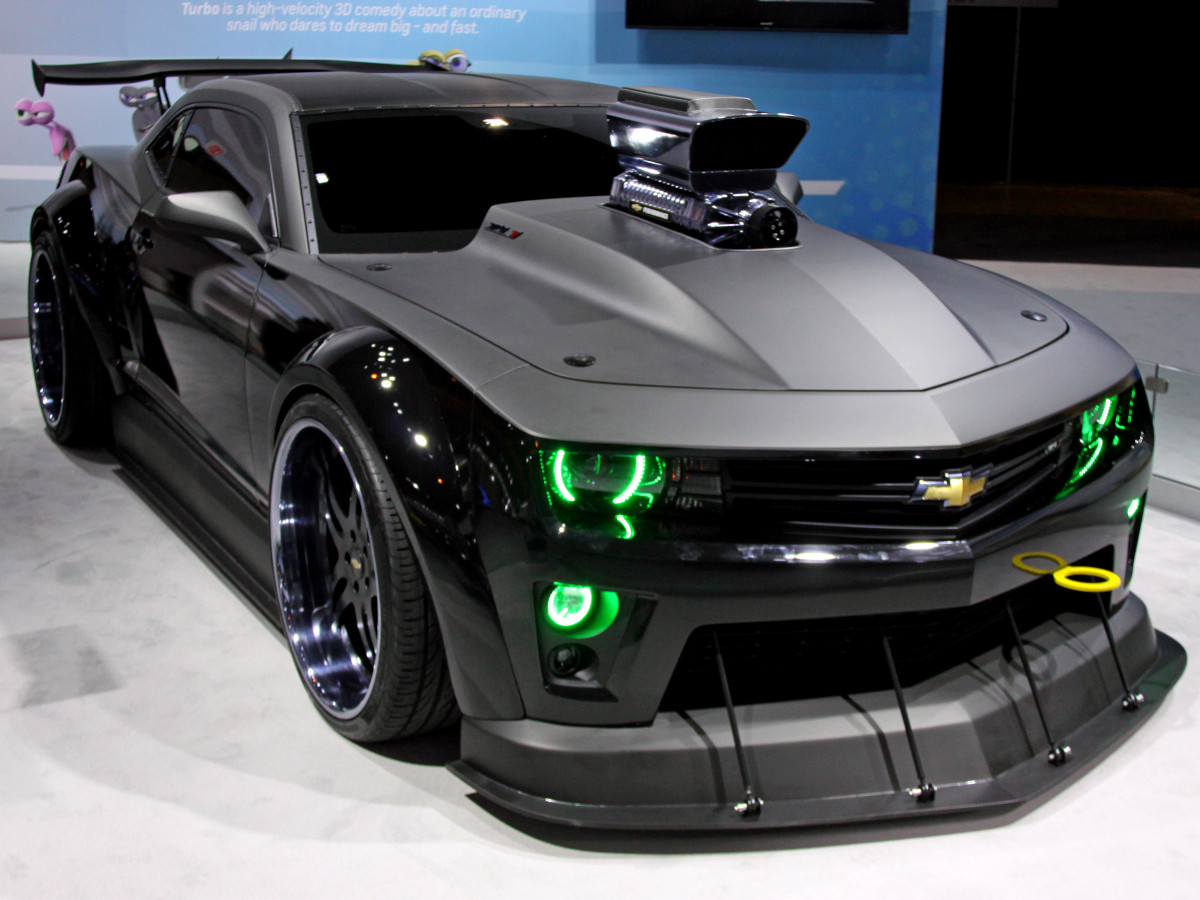 Supercharged Camaro For Dreamworks New Movie - "Turbo" 
