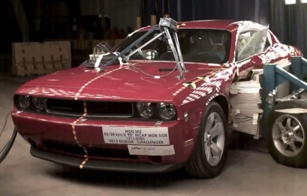 Video: NHTSA Puts The '13 Challenger's Passenger Safety To The Test