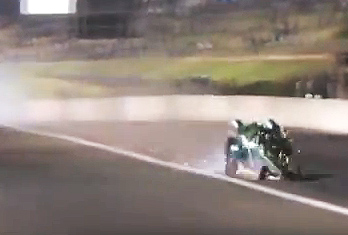 Video: Horrifying High-Speed Jet Dragster Crash In Australia
