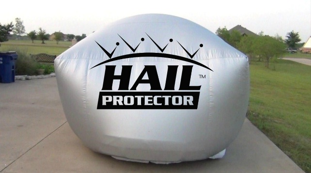 Giant "Hail Protector"- Your Car's Safe Haven in a Hail Storm