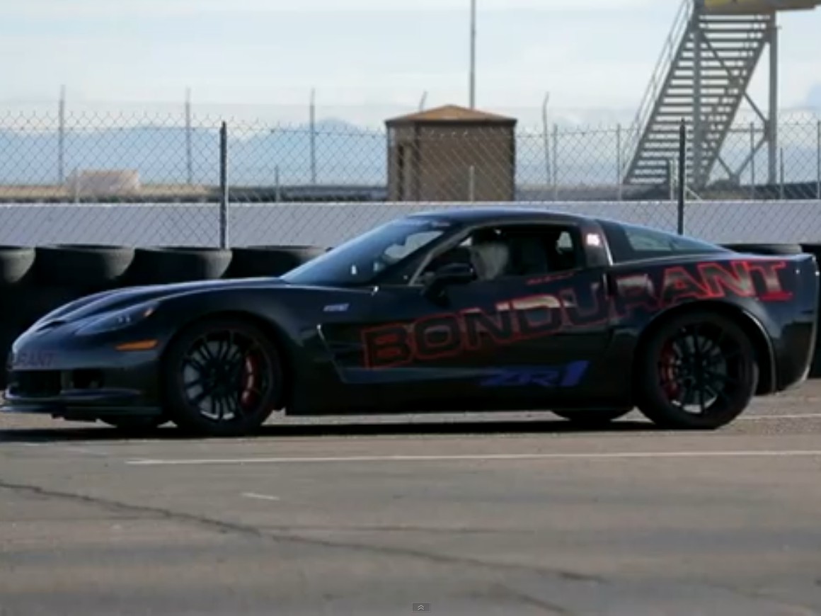 Video: Jessi Lang Attempts to Tame The Mighty ZR1 at Bondurant