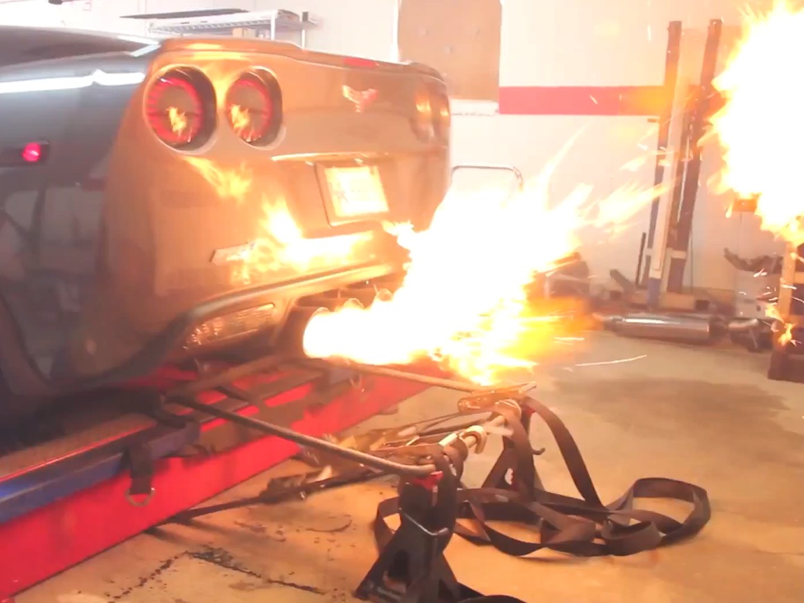 Video: Tail-Wagging, Flame Shooting ZR1 Makes 902 RWHP 