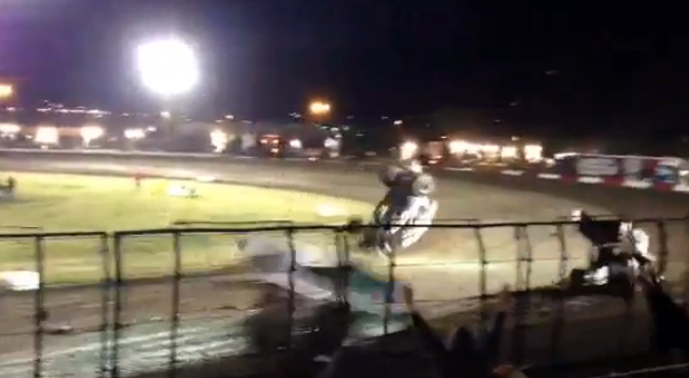 Video: Wild World Of Outlaws Finish at "Mini Gold Cup"