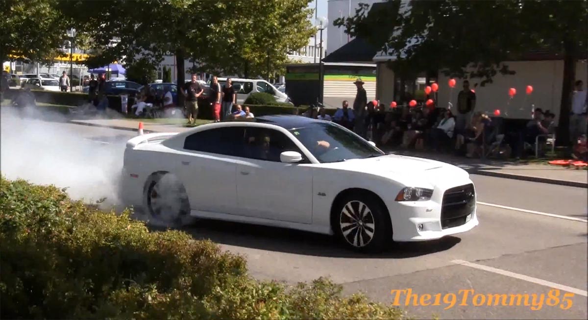 Video: Nine-Plus Minutes of Muscle Car Burnouts In Switzerland