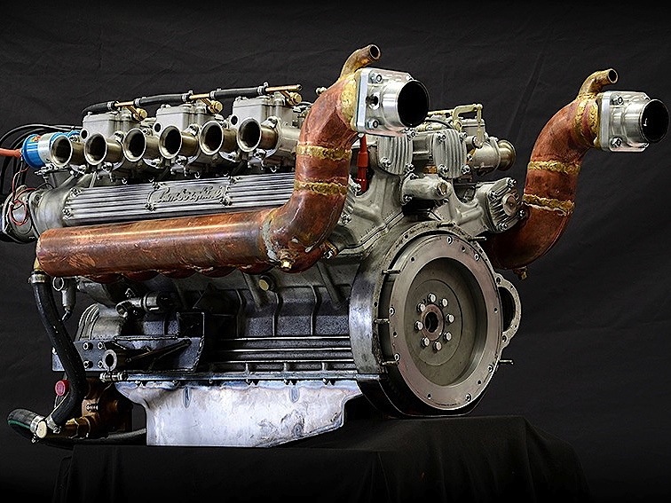 Video: Bored & Stroked Lamborghini Espada V12 on the Dyno