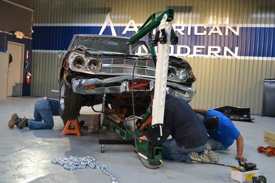 Malibu Monday: The Front End Tear-Down Begins