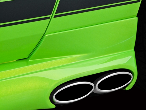 Get The Cervini Side Exit Exhaust For Your 2013-14 GT Or GT500