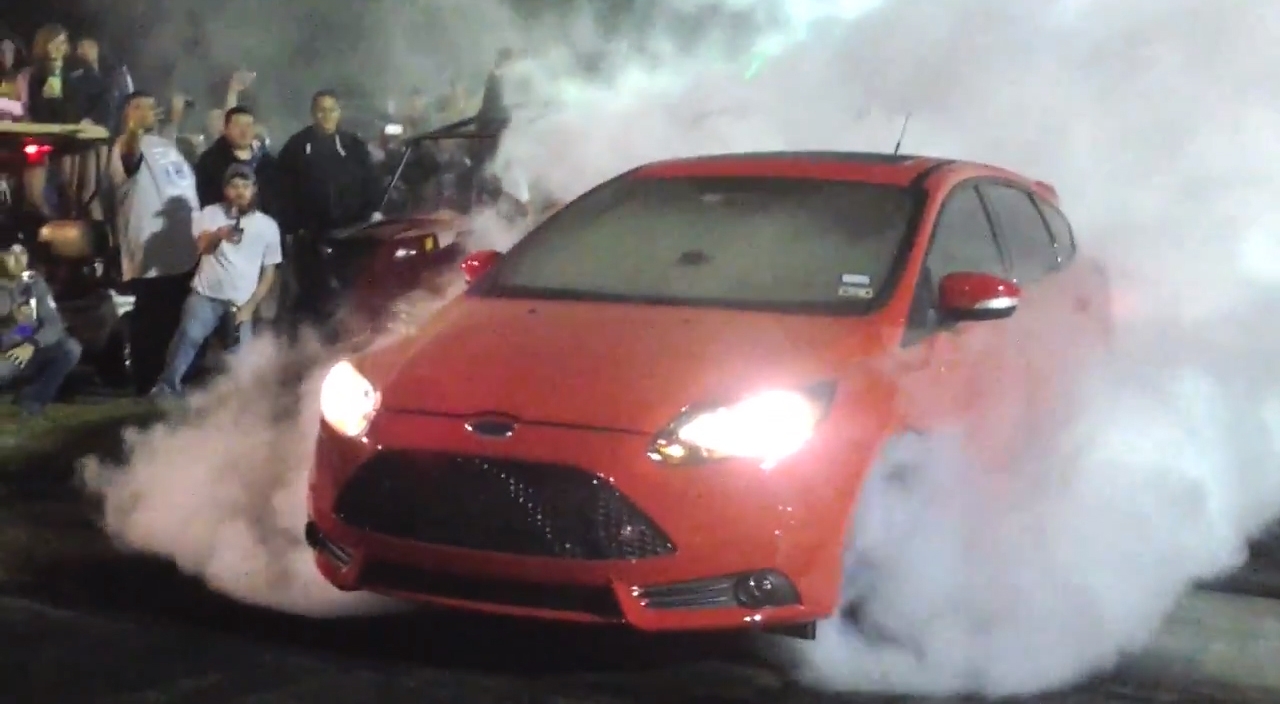 Video: Hennessey-Tuned Focus ST Burns Rubber