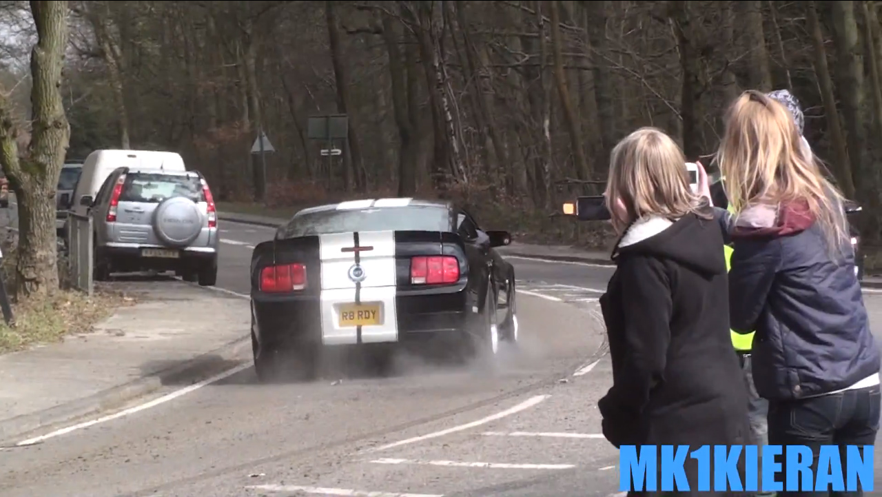 Video: British Mustang Driver Destroys Clutch In Front Of Crowd