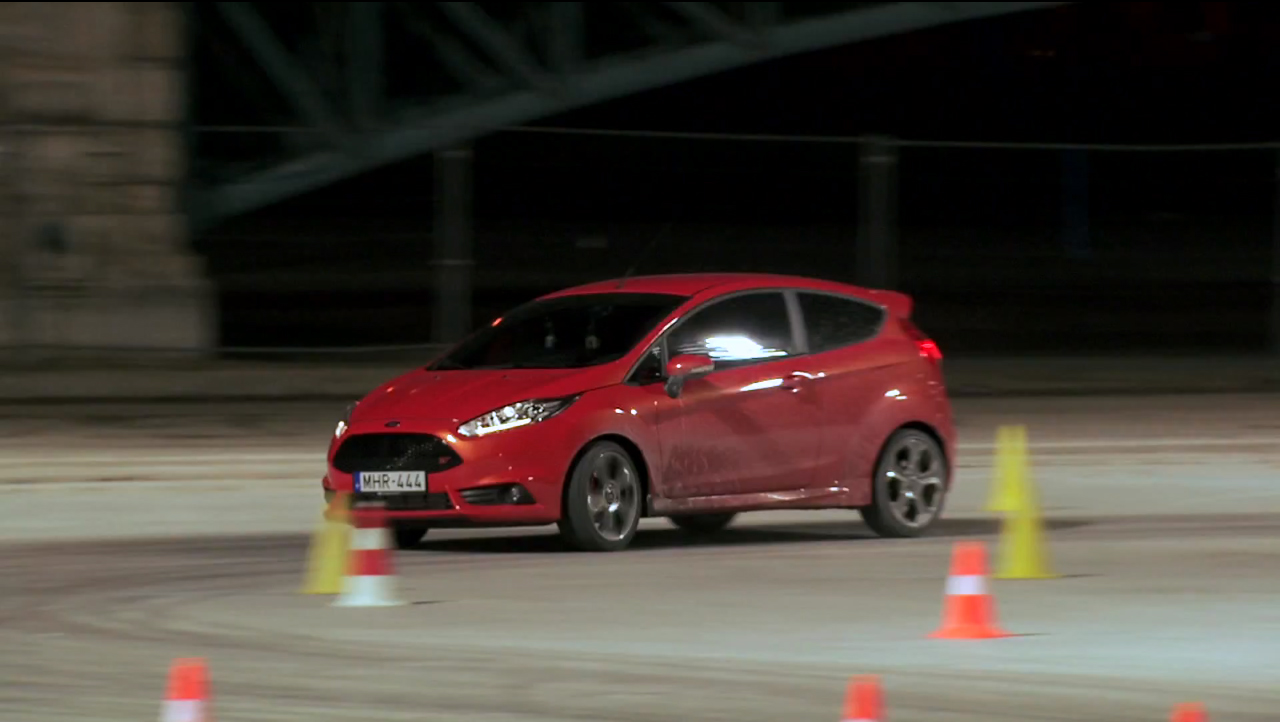 Video: Ken Block Rocks The Fiesta ST On Ice In Budapest   