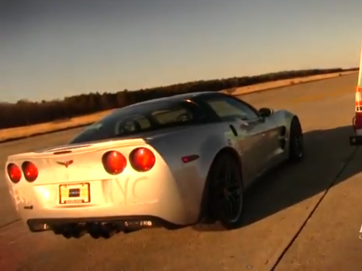 Video: ZR1, CTS-V, and GTO Standing Mile Top Speed Comparison 