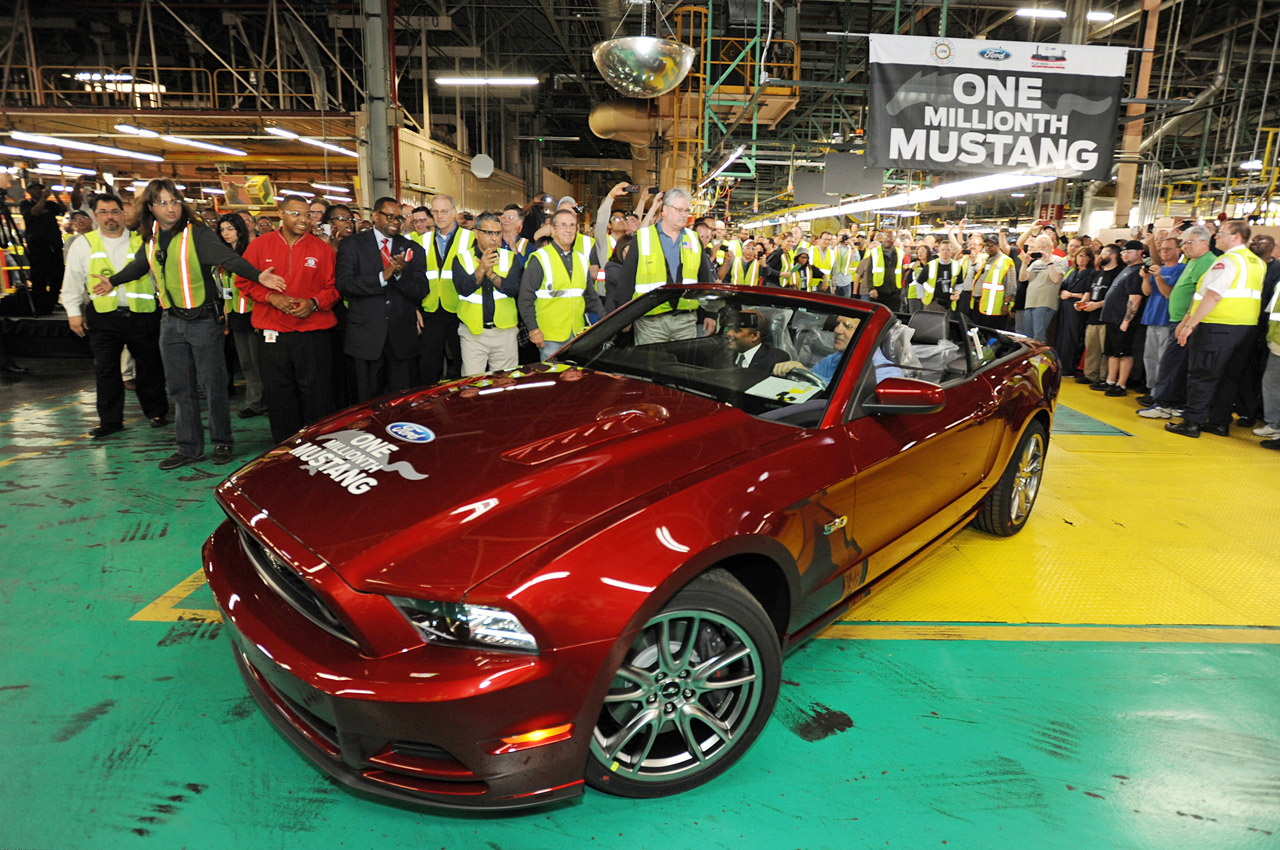 Video: Ford Celebrates One Millionth Mustang Built At Flat Rock