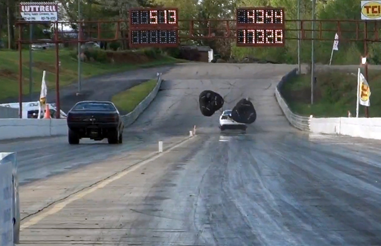 Video: John Kolivas Smashes 275 Radial Tire Record - 4.34 At 172 MPH