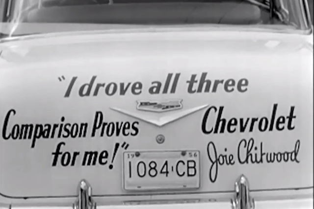 Video: Joie Chitwood's 1956 Chevrolet Educational Film