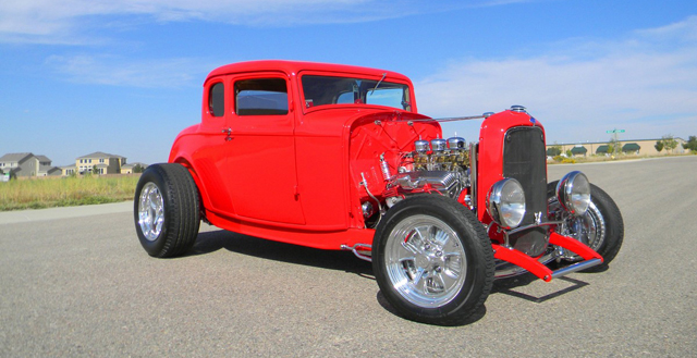 While many of our feature cars have been named by their owners, some have not. This '32 Deuce owned by Fort Collins enthusiast Ed Koski doesn't have a name but it does sport some form of signifying insignia-a license plate reading "Milner" in an ode to the movie American Graffiti.