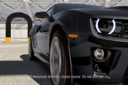Video: Commercial for Camaro ZL1 Highlights Magnetic Ride Control   