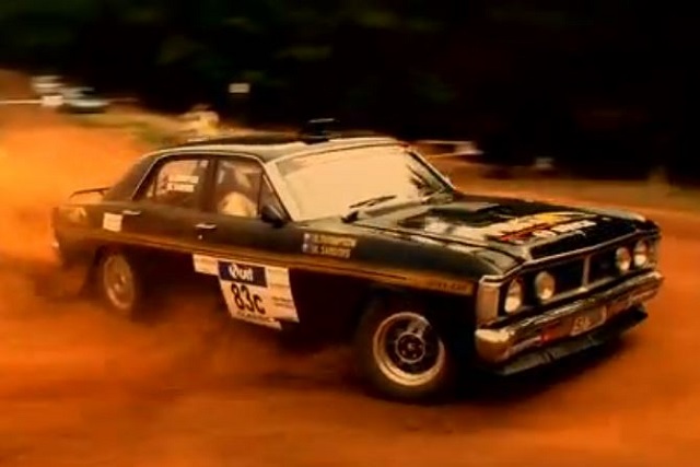 Video: Ford Falcon XY Tears Up The Rally Course
