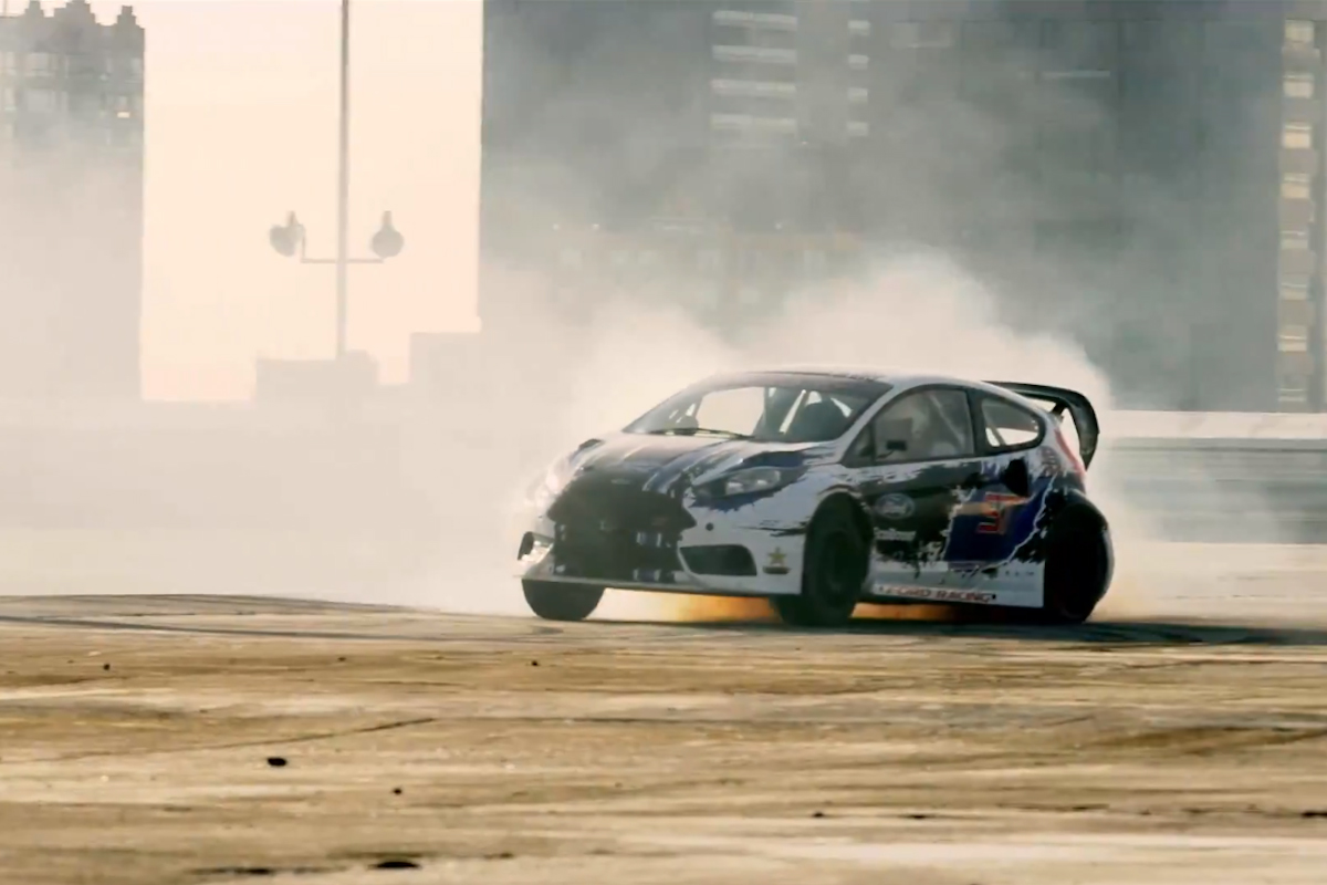 Video: Fiesta Rally Stars in 2014 Detroit X-Games Bid