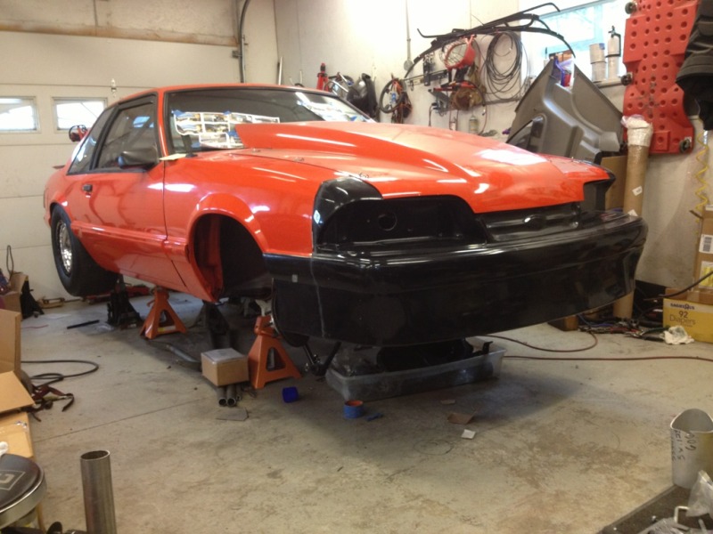 Jesse Abele's Mitsubishi 4G63-Powered Fox Body Mustang Build