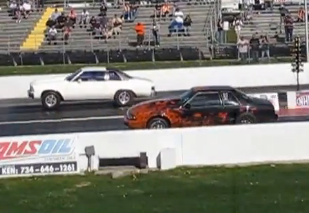 Video: Videographer Nearly Hit By Flying Crash Debris At Grudge Race