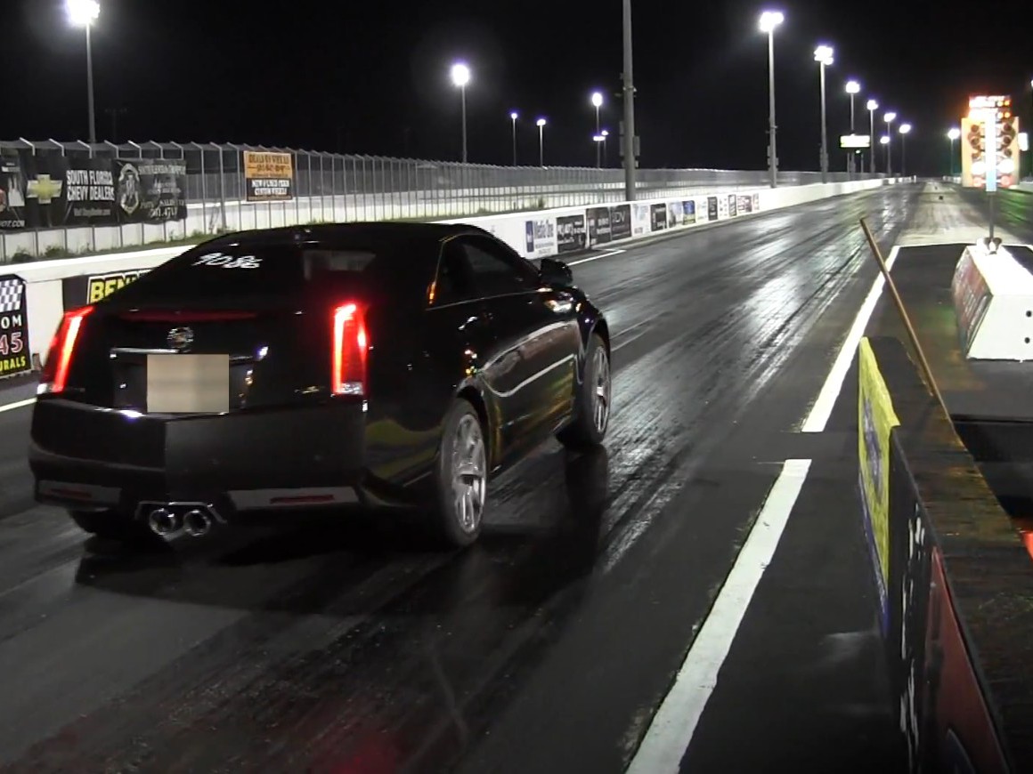 New Record For Bone-Stock CTS-V: 11.97 at 116 MPH
