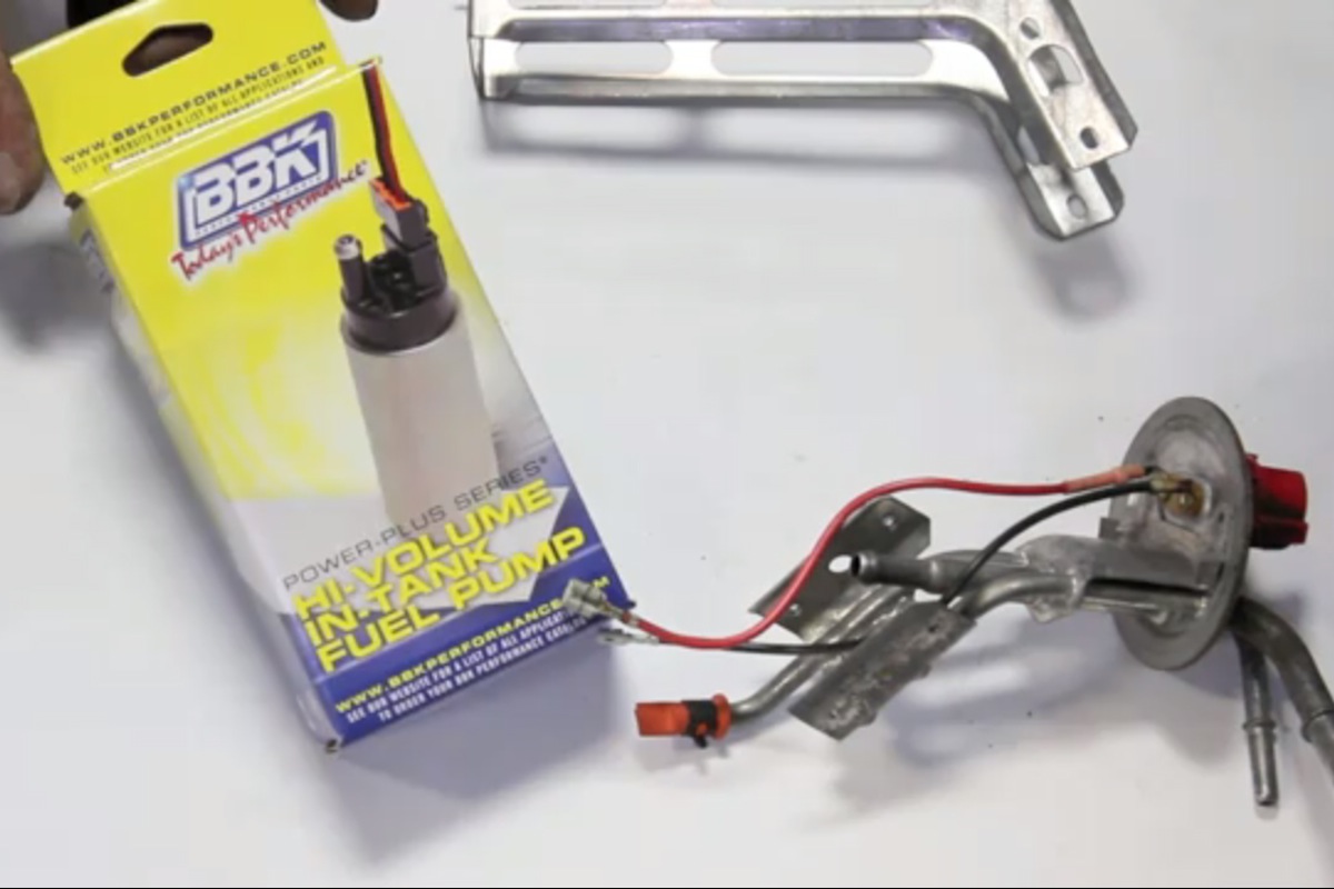 Video: 86-98 Mustang Fuel Pump Replacement With BBK Performance